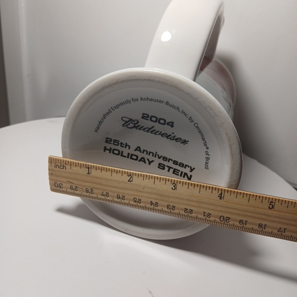 Budweiser Stein 25th Anniversary 2004 #CS608 - Picture 8 of 10